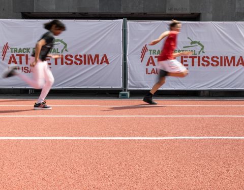 Bannières imprimées pour barrières Heras Athletissima