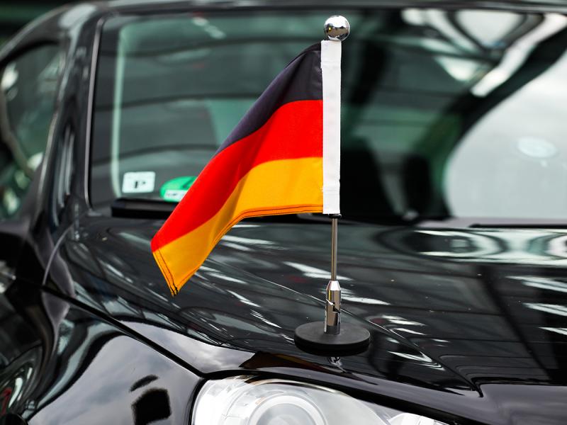 Roumanie rétroviseur monde drapeau voiture bannière fanion -  France